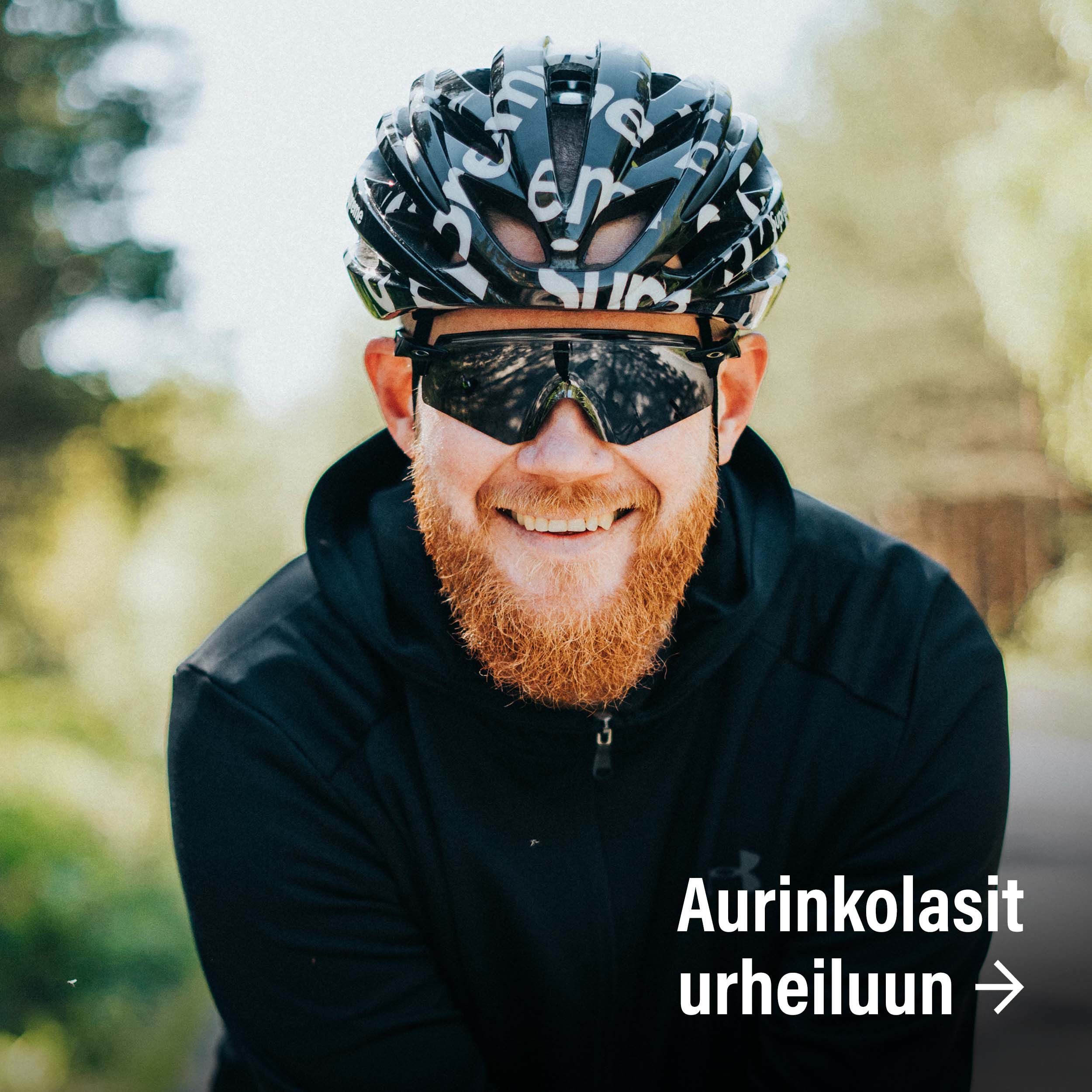 Aurinkolasivalikoima: aurinkolasit urheiluun